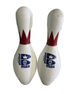 Lot of 2 Brunswick Max Bowling Pins Made In USA Plastic Coated USBC FREE... - $34.60