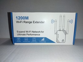 1200M Wi-Fi Repeater Wireless Range Extender AP Dual Band Signal Booster... - £10.48 GBP
