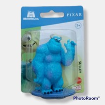 Monsters Inc Sulley Disney Pixar Micro Collection Toy Figure Cake Topper 3&quot; NIP - £5.58 GBP