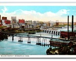 Milling District Minneapolis Minnesota MN UNP WB Postcard W6 - $2.92