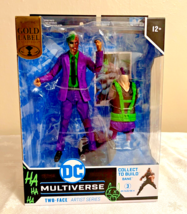 Dc Multiverse (2023) Gold Label TWO-FACE Jokerized Artist Series 7&quot; Figure - £14.79 GBP