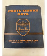 VINTAGE BRIGGS &amp; STRATTON 4 CYLINDER SERVICE MANUAL LATE 50&#39;S EARLY 60&#39;S - $1,091.30 MXN