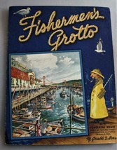 Menu Fisherman&#39;s Grotto No 9 San Frisco California Marked 1958 - £11.98 GBP