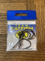 Team Catfish Double Action Circle Hook Size 5/0-Brand New-SHIPS N 24 HOURS - £23.44 GBP