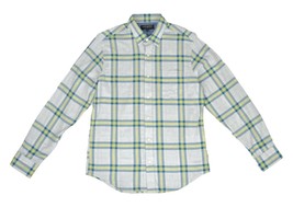 3412-1 Banana Republic Men&#39;s Soft Wash Slim Fit Long Sleeve Gray shirt Small $59 - £30.23 GBP