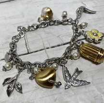 Brighton Bracelet BALLADRY Bird Cage , Butterfly, Bird, Flowers &amp; Hearts - £45.08 GBP