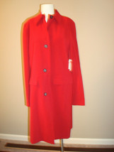 Judith Hart Size 8 Red Trench Coat NWT - £70.61 GBP