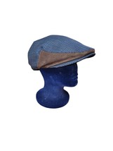 Goorin Bros Minna Newsboy Check Embroidered Hat Flat Cap Bird Small W/ea... - $33.25