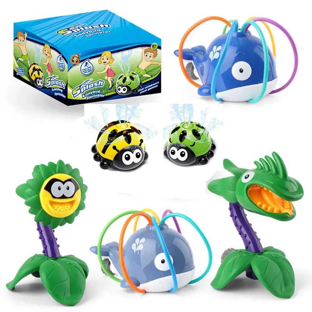 Ts kids toy garden yard summer party lawn sprinkler water fun toys swimming pool flower thumb200
