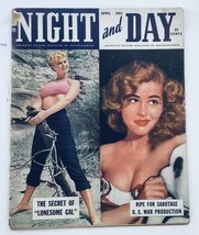 VTG Night and Day Magazine April 1951 Irish McCalla &amp; Trudy Williams No Label - £29.84 GBP