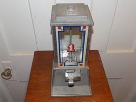Vintage Dean Penny Arcade Products Co. 1 Cent Gumball Machine No Key - $3,626.83 MXN