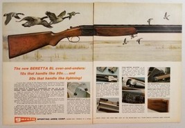 1968 Print Ad Beretta BL Over-Under Shotguns Garcia Arms Teaneck,NJ - £7.59 GBP