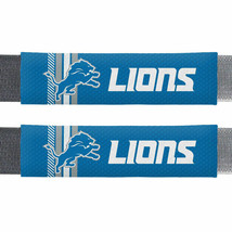 Detroit Lions NFL 2 Pack Rally Seat Belt Shoulder Pad Covers Car Truck - £9.54 GBP