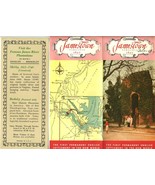 Jamestown &amp; Jamestown Festival Park &amp; Plantation Brochures Map 1960 - £27.22 GBP