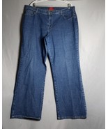 Vintage OSCAR DE LA RENTA Women&#39;s OSCAR Bootcut Medium Wash Denim Jeans ... - $68.67 CAD