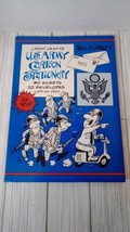 Crest Craft HUMOROUS U.S. ARMY Cartoon Stationery - Missing 1 Envelope - $21.77