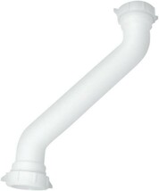 Double Offset Connector 1-1/2&#39;&#39; Slip  X 1-1/2&#39;&#39; D Slip Plastic - Plumb P... - $12.86