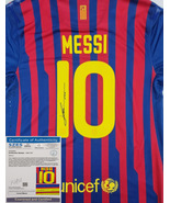 Messi Barcelona jersey 2011-2012 Signed/Signature with COA //FREE USA SHIPPING - $141.00