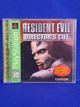 Resident Evil Director&#39;s Cut - Greatest Hits (Sony PlayStation 1, 1998) PS1 CIB - £33.71 GBP