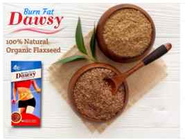 Dawsy Organic Flaxseed Capsules - 100% Natural Weight Loss Supplement - £79.00 GBP