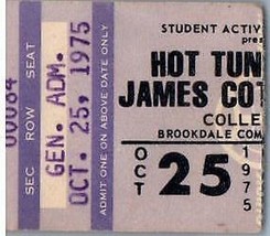 Hot Tuna Billet De Spectacle 25 Octobre 1975 Middletown New Jersey - £39.75 GBP