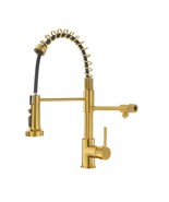 Black/Nickel Gold Kitchen Faucet with Filter - $3,053.04 MXN