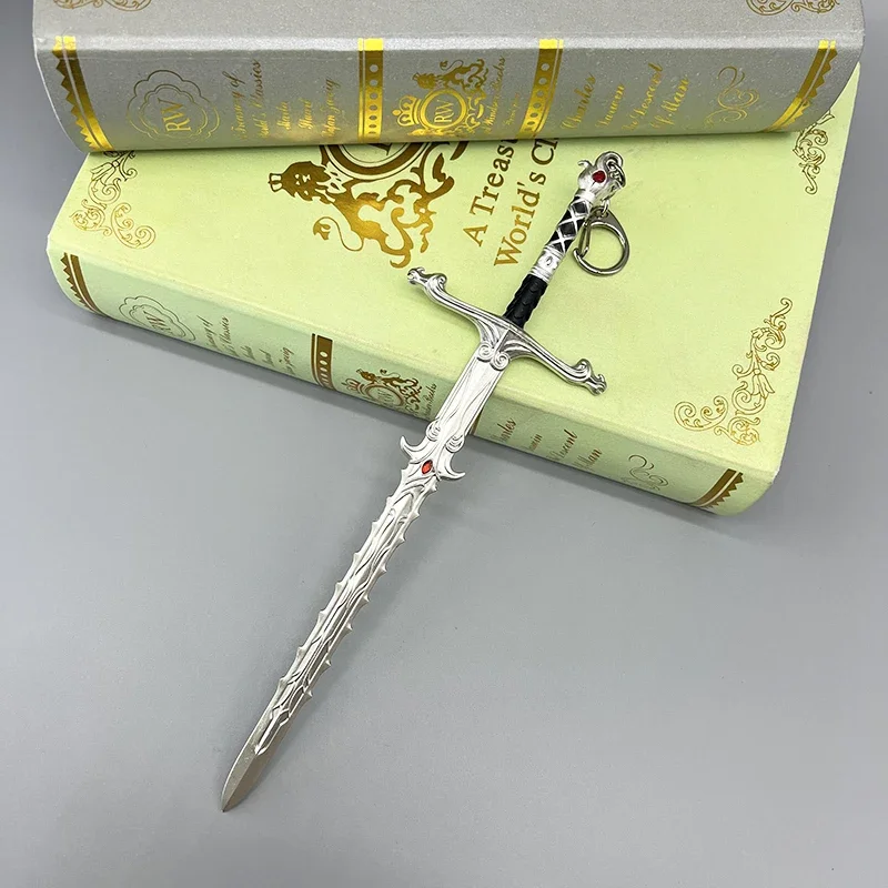 22cm Silver Sword of The Astaral Plane Baldur&#39;s Gate 3 Game Merchandise Lucas - £8.58 GBP+