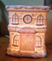Vintage 1996 Precious Moments Post Office Night Light Lamp Building Snow Nursery - £15.59 GBP