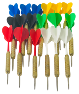 ACCMOR 18-Pack Steel Tip Darts, 18-Grams Metal Tips . - $345.35 MXN