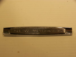 1963 Chrysler New Yorker Door Panel Emblem Oem #2292563 - £26.90 GBP