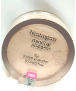 Neutrogena Mineral Sheers Loose Powder Foundation #20 Natural Ivory NEW - $309.01 MXN