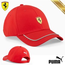 SF SCUDERIA FERRARI BASEBALL CAP RED - PUMA ORIGINAL - $48.75