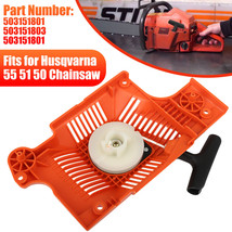 Pull Recoil Starter Assembly For Husqvarna 50 51 55 Chainsaw 503151803 5... - £21.23 GBP