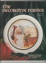 The Decorative Painter Magazine October 1988 Christmas Fantasy Mary Lou Johnson - £9.15 GBP