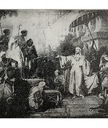 1906 Queen of Sheba & Solomon Print Story Of The Bible 8.25 X 5.75" Anti... - €17,30 EUR 1906 Queen of Sheba & Solomon Print Story Of The Bible 8.25 X 5.75" Anti... - €17,30 EUR