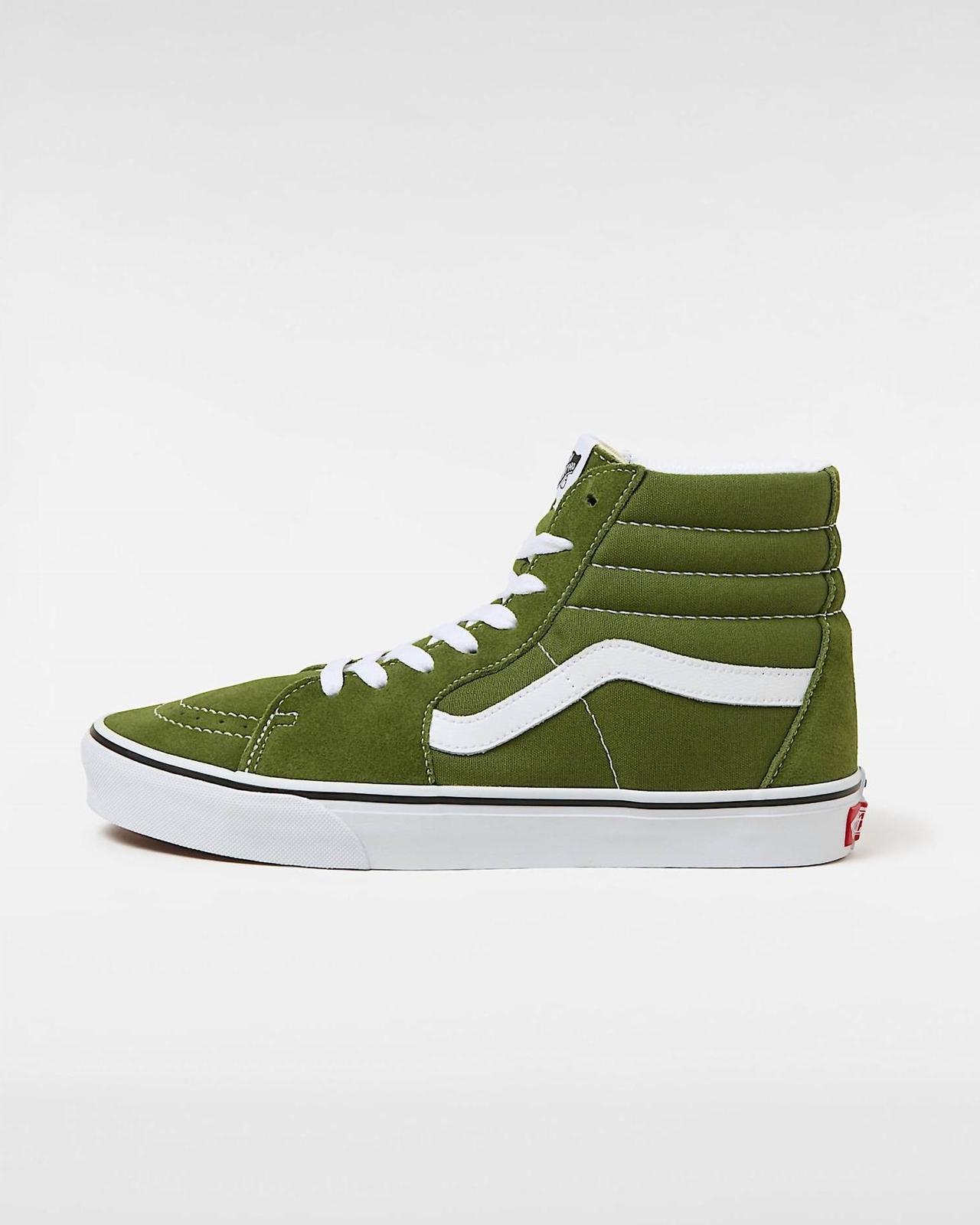 Vans Men&#39;s Sk8-Hi Color Theory Sneaker Pesto - $65.00