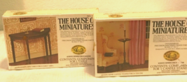 Lot of 2 The House of Miniatures 40013 Candle Stand 40004 Hepplewhite Side Table - £15.17 GBP