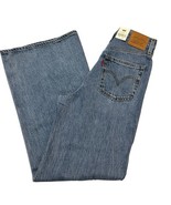 Levis Jeans Womens 26 High Loose Flare Distressed Med Wash Denim Festiva... - €55,36 EUR