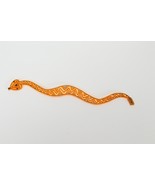 Rattlesnake Orange Swizzle Stick Stirrer 6 Inches Cocktail Drink Bar Vin... - $12.08 CAD