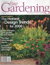 Tauntons Fine Gardening February 2006 Issue 107  The Hottest Design Trends 2006 - £3.29 GBP