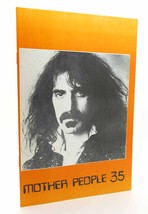 Frank Zappa MOTHER PEOPLE #35 Frank Zappa Fanzine 1st Edition 1st Printing - £71.99 GBP