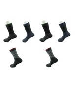 6 Pair Men&#39;s Full Cotton Blend Warm Thermal Socks Insulated Outdoor Spor... - £10.81 GBP