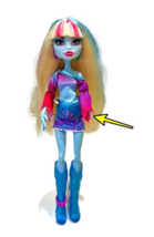 Abbey Bominable Music Festival Monster High Doll Mattel 2009 Missing Left Hand - £12.13 GBP