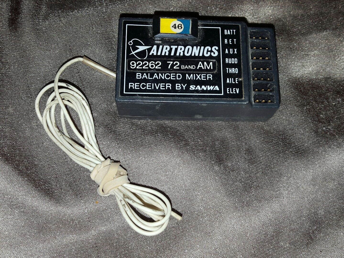 Vintage Airtronics Receiver 92262 72 Band AM RECEIVER 72 MHz RC - $18.00