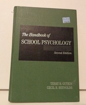 The Handbook of School Psychology, 2nd Edition Reynolds &amp; Gutkin - £3.33 GBP