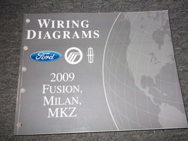 2009 Ford Fusion Mercury Milan Lincoln MKZ Electrical Wiring Diagram Manual EWD - £55.12 GBP