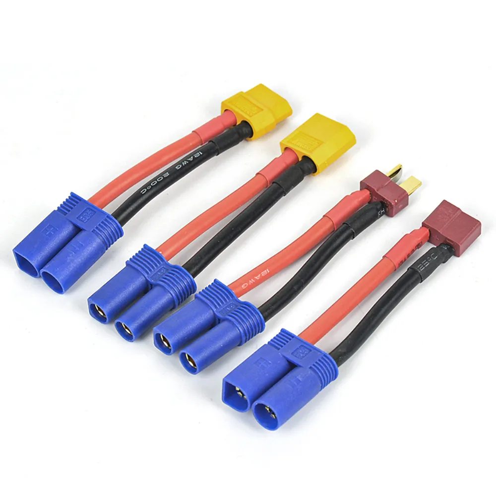 RC Car Parts Model Cars Charger Adapter Cable Battery Conversion Head EC... - £7.04 GBP+