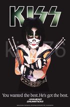 Kiss Peter Criss &quot;Ahead Drumsticks&quot; 20 X 30 Reproduction Promo Poster Black - £35.96 GBP
