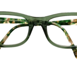 DIANE VON FURSTENBERG DVF5002 315 Teal Square Women Eyeglasses Frames 53... - $20.74