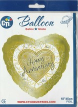 CTI  &quot;Happy Anniversary&quot; size 18&quot; DuraFloat Foil Balloon - $8.90